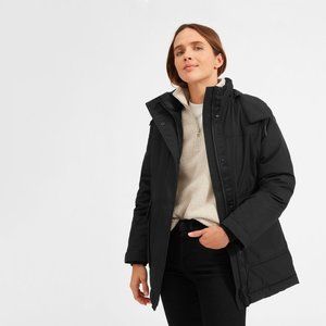 Everlane The ReNew Oversized Parka Black Medium